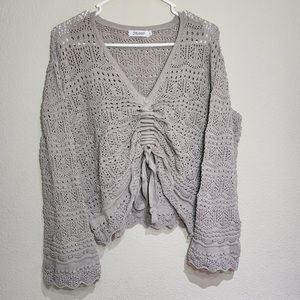 Kojooin Drawstring Knitted Adjustable Top Size- Large